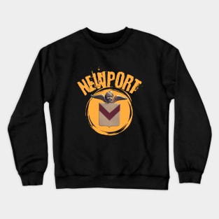 Newport Wales, Newport supporter Crewneck Sweatshirt